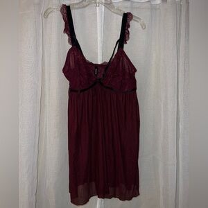 Maroon Torrid Nighty / Teddy
